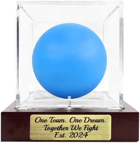 Custom Engraved Lacrosse Ball Display Case by sinfinate