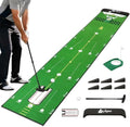 Golf Practice Mat with Alignment Mirror - 20 in X 120in Golf Putting Mat by Lovegoo