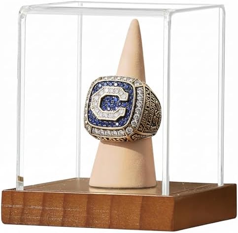 JupDec Championship Ring Display Case, UV Protection by JupDec