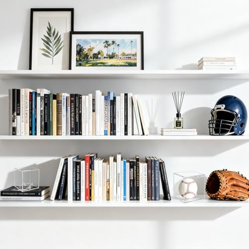 40 Pcs Baseball Display Case, Acrylic Cube Holder Set - Image 3