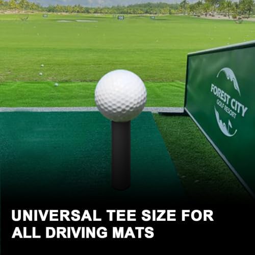 8 Pcs Rubber Golf Tees for Mats, Driving Range & Simulator Use - Image 6