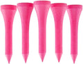 TH Golf 100 PCS Bamboo Golf Tees | Multiple Colours & Sizes | Castle Golf Tees by Unknown