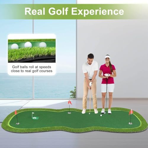 Golf Putting Green Mat, Pro Large Putting Mat - Image 2