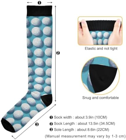 White Baseballs Stitching Compression Sock - Image 4