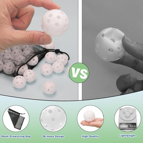 Coopay 50/100/200 Pack Practice Golf Balls, 42mm Plastic Golf Training Balls - Image 3