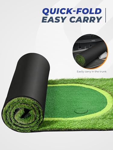 Golf Putting Green, Large Practice Putting Mat - Image 5