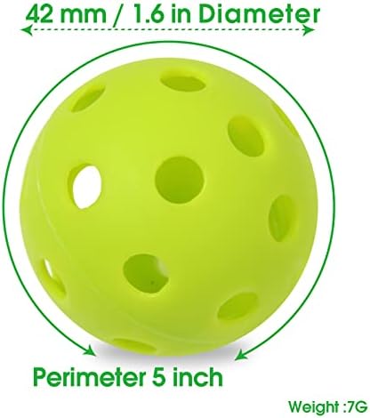 12/20/40 Pack Plastic Golf Balls 42mm Soft Practice Golf Balls - Image 3