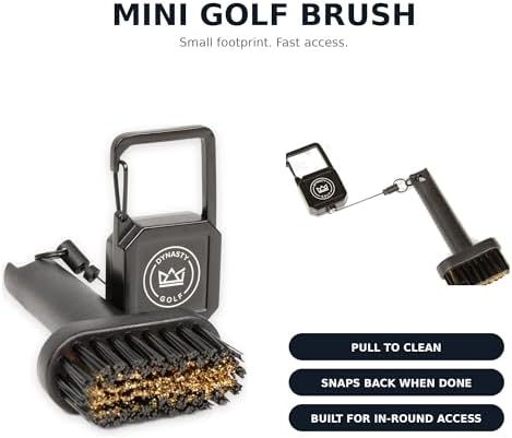 Mini Golf Club Brush, Retractable Golf Brush - Image 4