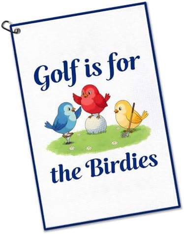 Golf Is For The Birdies Golf Towel by Unknown