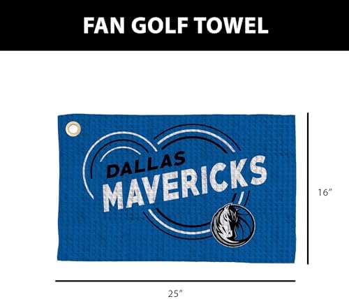 Northwest NBA Golf Towel – Official Licensed Microfiber Waffle Fabric, - Image 4