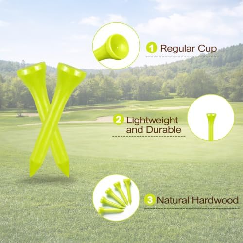 Wooden Golf Tees 3-1/4", 1-1/2" Available - Image 4