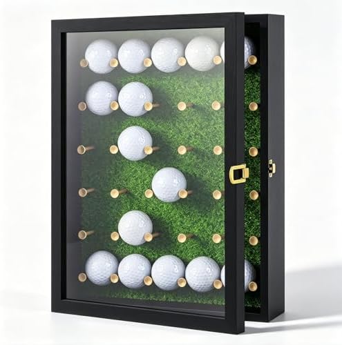 Novabright 30-Ball Golf Ball Display Case by Unknown