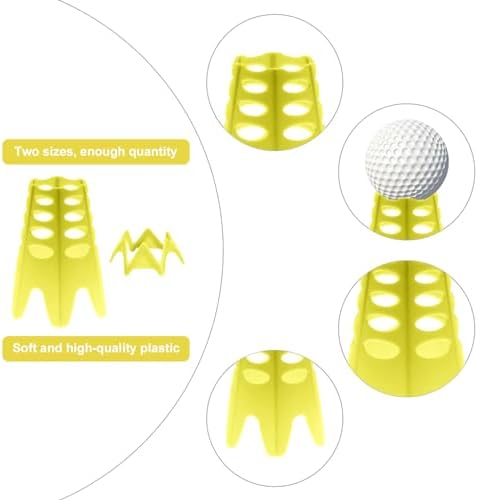 Golf Simulator Tees, Plastic Indoor Golf Mat Tees Practice Turf and Driving - Image 2