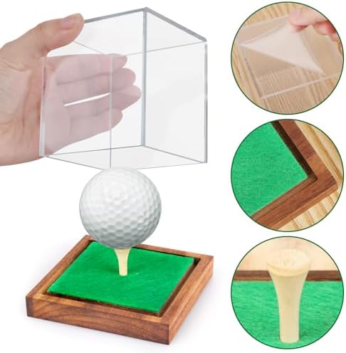 Hooqict Golf Ball Display Case Clear Acrylic Golf Ball Case Display - Image 5