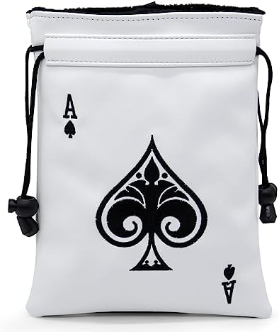 Ace of Spade Golf Valuables Bag - Image 2