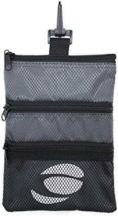 Orlimar Detachable Golf Accessory Pouch, 3 Zippered Pockets by OrlimarGolf