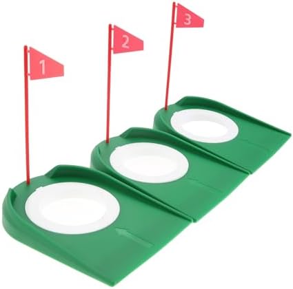 3 Pcs Golf Putting Cup, Golfer Practice Cup Hole Training Aids by MUXSAM