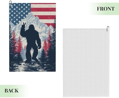 Bigfoot Golf Towel Microfiber - Image 3