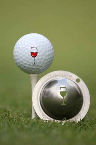 Tin Cup Golf Ball Marking Stencil by SportsBySager