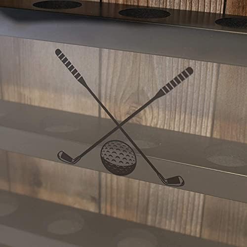 Golf Ball Shadowbox Display Case | 12 Ball & 25 Ball Options | Glass Front Door - Image 6