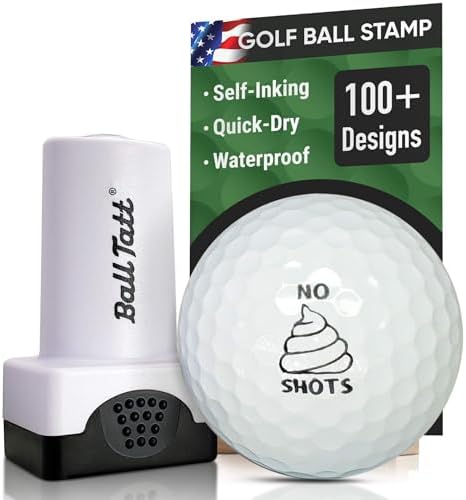 Golf Ball Stamp by BallTatt
