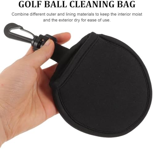 Toyvian Golf Ball Cleaning Pouch, Nylon Protective Bag - Image 4