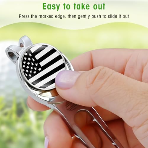 CHIVENIDO Divot Tool Divot Repair Tool, Premium Golf Divot Tool Golf Ball Maker - Image 4