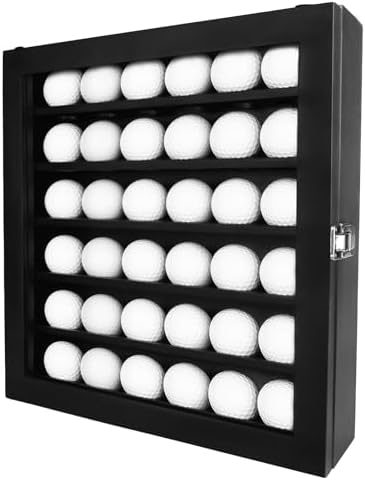 Golf Ball Display Case Golf Ball Holder by Unknown