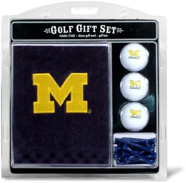 Team Golf NCAA Gift Set Embroidered Golf Towel, 3 Golf Balls, and 14 Golf Tees by TeamGolf
