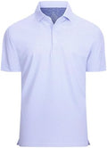 Alex Vando Mens Golf Shirt Moisture Wicking Classic Print Golf Shirts by AlexVando