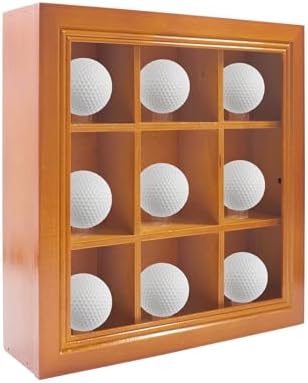 Wooden Golf Ball Display Case by Hiyoo