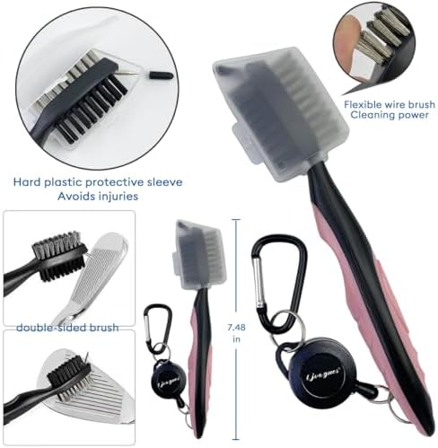 Golf Club Cleaning Kit 5-in-1 Golf Accessories Kits Must Have Golf Accessories - Image 2