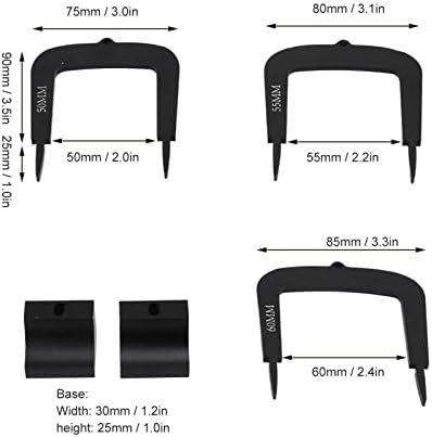 3pcs Golf Putt Alignment Goal Gate Set, 50mm 55mm 60mm Aluminum Alloy Putting - Image 5