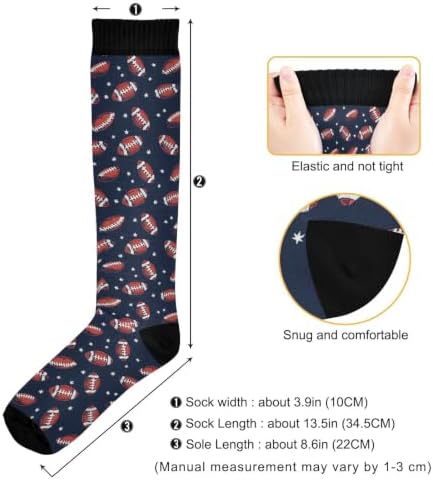 White Baseballs Stitching Compression Sock - Image 4