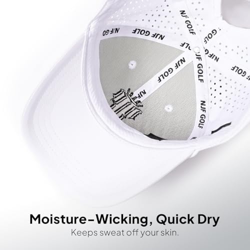 NJF Golf Hat for Women, Breathable Golfing Cap - Image 5