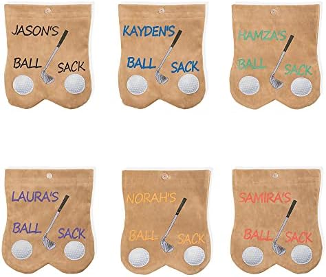 NICEDREAM Custom Name Golf Bag Golf Pouch Sack Personalized Golf Gifts by NICEDREAM