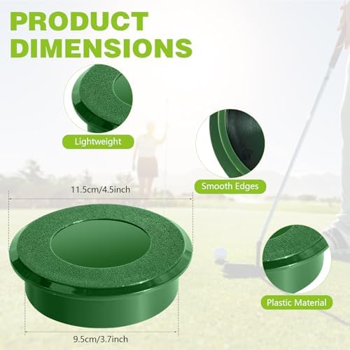Set Golf Hole Cup with Protective Cover – Elevating Your Home Golfing - Image 3