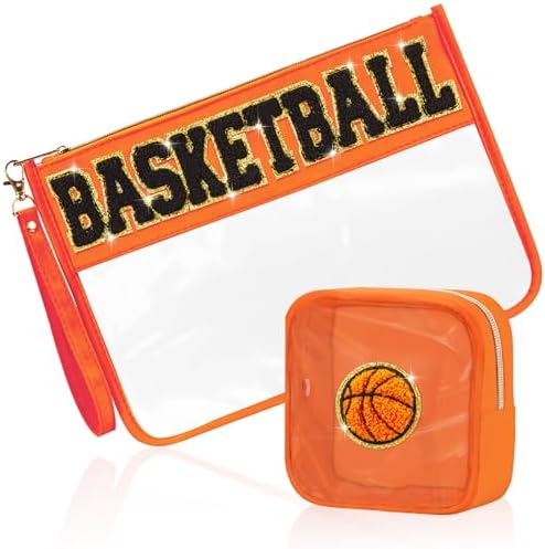BuyCard 2 Pcs Basketball Gifts Makeup Bag by BuyCard