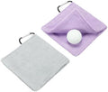 Small Microfiber Golf Towel, Pocket Golf Ball Towel by YELARXI