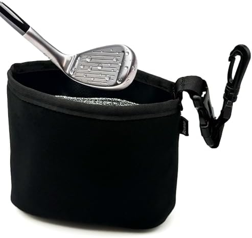 Golf Club Cleaner Bag and Golf Ball Cleaning Bag Gift by Unknown