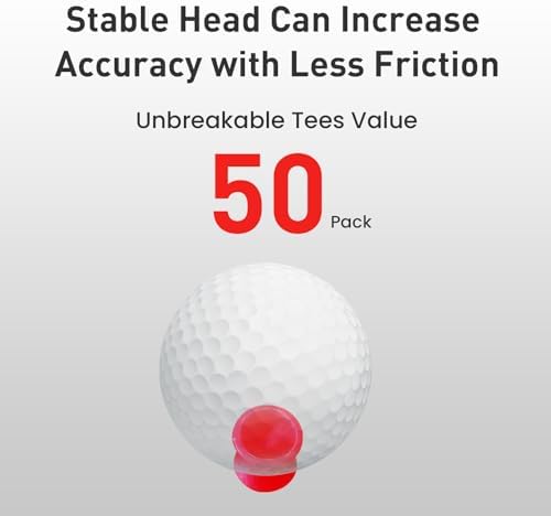 Amy Sport Golf Tees Plastic Step Down 50 Pack - Image 4