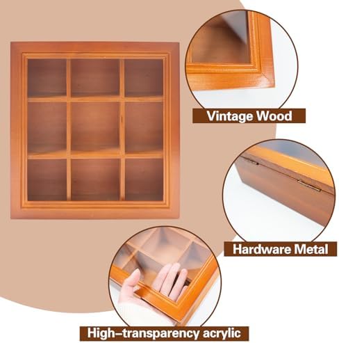 Wooden Golf Ball Display Case - Image 3