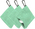 3Pcs Golf Ball Towel 5.5"x5.5" by YELARXI