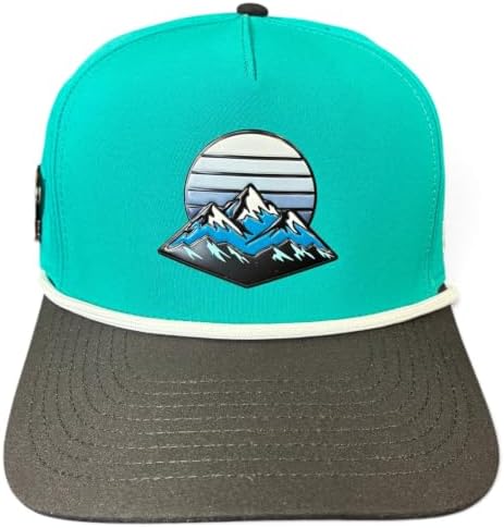 Logie Joe's Mountain Moonrise Golf Hat | Snapback Cap | Built-in Magnetic Ball - Image 2