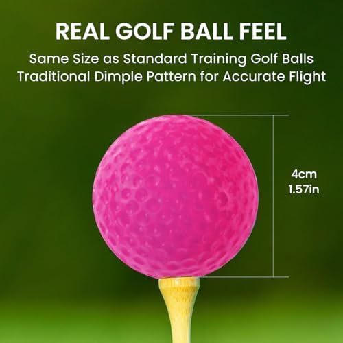 FINGER TEN Foam Golf Practice Balls 100 Pack - Image 5