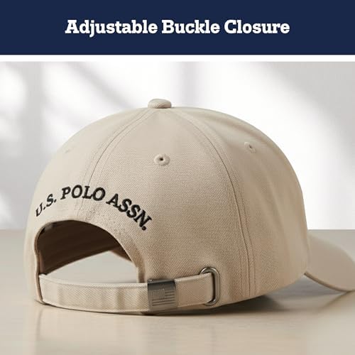U.S. Polo Assn. Baseball Cap, 100% Cotton Adjustable Dad Hat - Image 4