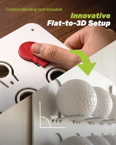 Metal Golf Ball Display Case Wall Mount - Image 4