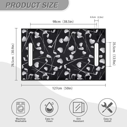 Suobstales Golf Cart Seat Covers/Seat Towel, Breathable Golf Cart Seat Cushions - Image 5