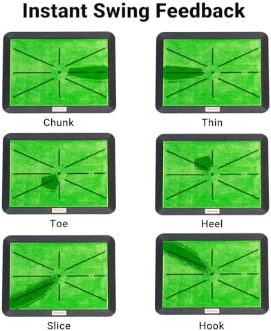 Golf Practice Mat, Golf Mats for Backyard Office & Garage Hitting Training - Image 7