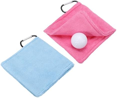 Small Microfiber Golf Towel, Pocket Golf Ball Towel by YELARXI